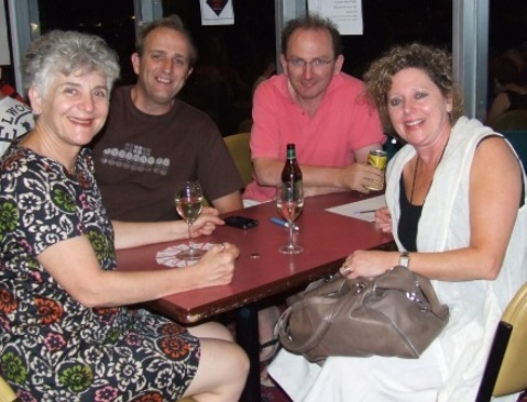 *Stalwarts of the Mighty Fighting Fourths: L-R Julia Raath, Brett Curran, Mark Madden and Mary Curran.